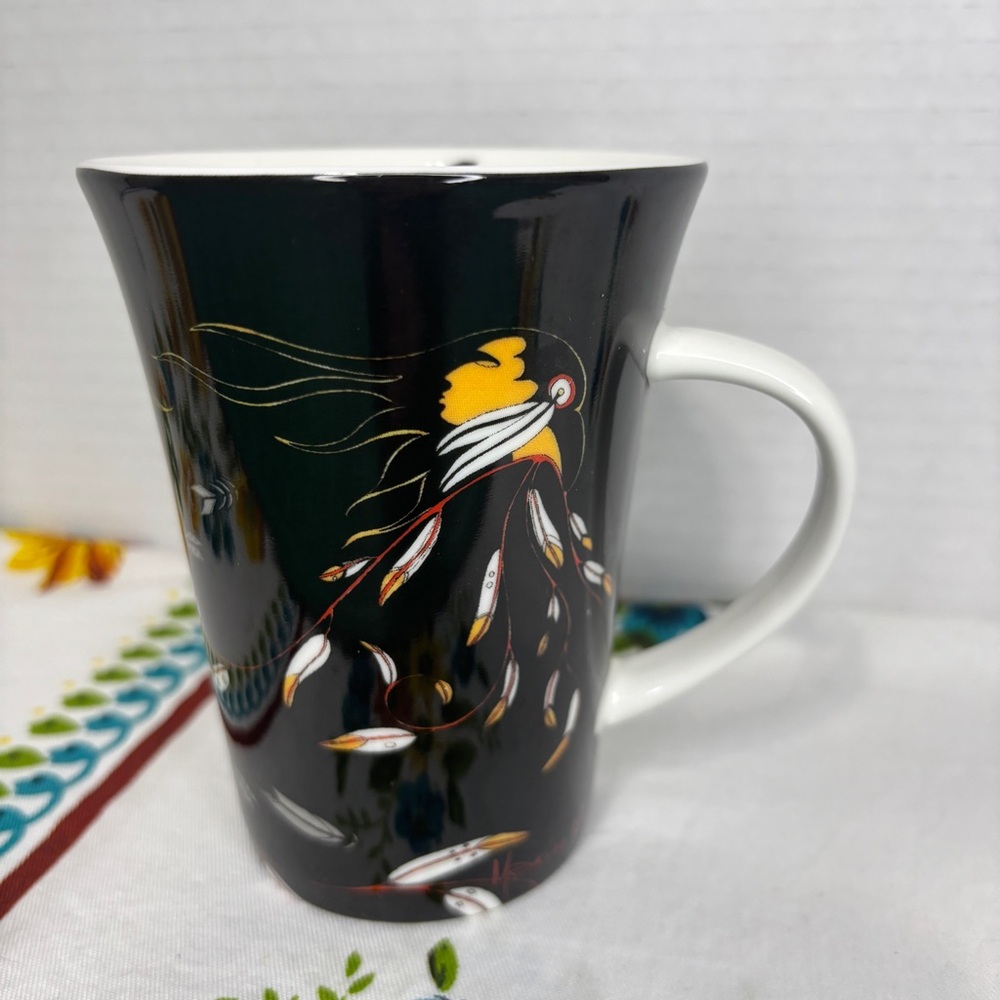 Oscardo ‘Eagles Gift’ Porcelain Mug Artwork by Sioux Artist Maxine Noel
